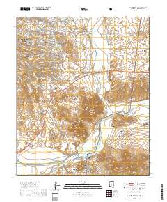 Granite Reef Dam 2018 topographic map thumbnail