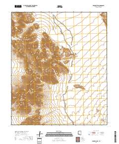 Growler Peak 2018 topographic map thumbnail