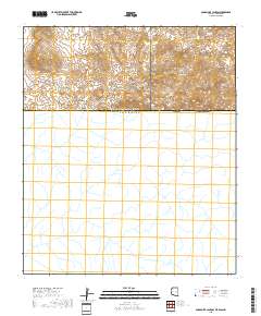 Guadalupe Canyon 2018 topographic map thumbnail