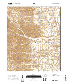 Gunsight Canyon 2018 topographic map thumbnail