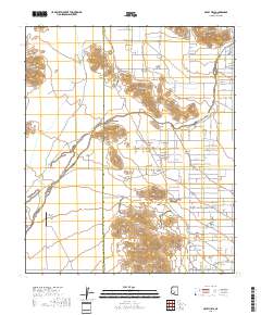 Haley Hills 2018 topographic map thumbnail