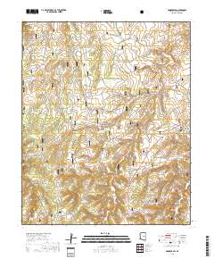 Hanks Draw 2018 topographic map thumbnail