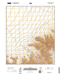 Harcuvar Peak 2018 topographic map thumbnail