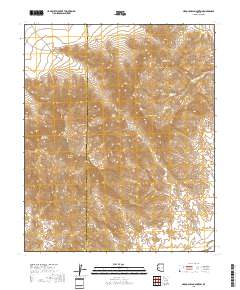 Harquahala Mountain 2018 topographic map thumbnail