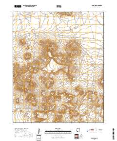 Hauke Mesa 2018 topographic map thumbnail