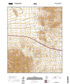 Hualapai Spring 2018 topographic map thumbnail