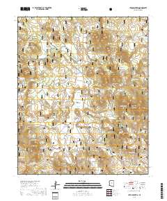 Hutch Mountain 2018 topographic map thumbnail