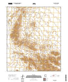 Ibex Peak 2018 topographic map thumbnail