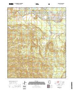 Indian Pine 2018 topographic map thumbnail
