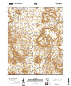 Indian Wells 2018 topographic map thumbnail