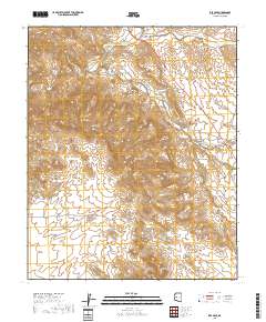Ives Peak 2018 topographic map thumbnail