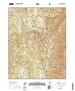 Jacob Lake 2018 topographic map thumbnail