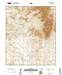 Javelina Peak 2018 topographic map thumbnail