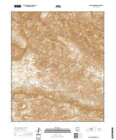 Jerusalem Mountain 2018 topographic map thumbnail