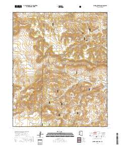 Juniper Mountains 2018 topographic map thumbnail