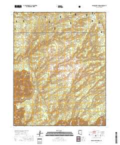 Kanabownits Spring 2018 topographic map thumbnail