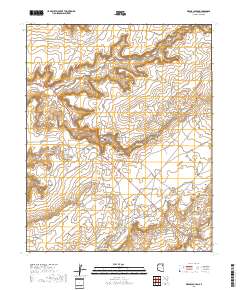 Keams Canyon 2018 topographic map thumbnail