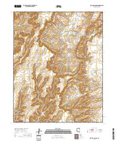 Keet Seel Canyon 2018 topographic map thumbnail