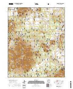 Kendrick Peak 2018 topographic map thumbnail