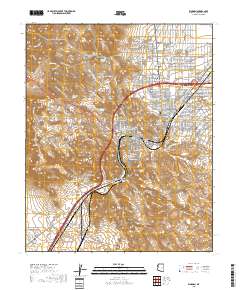 Kingman 2018 topographic map thumbnail