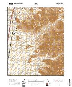 Kingman SE 2018 topographic map thumbnail