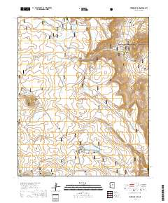 Kinnikinick Lake 2018 topographic map thumbnail
