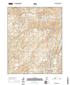 Klagetoh North 2018 topographic map thumbnail
