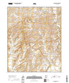 Klagetoh South 2018 topographic map thumbnail