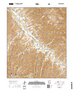 Klondyke 2018 topographic map thumbnail