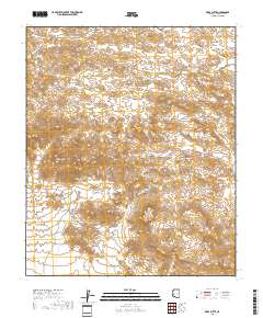 Kofa Butte 2018 topographic map thumbnail