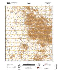 La Tortuga Butte 2018 topographic map thumbnail