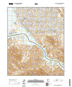 Lake Havasu City South 2018 topographic map thumbnail