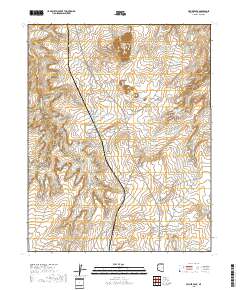 LeChee Rock 2018 topographic map thumbnail