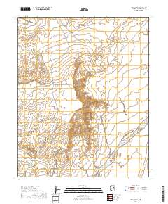 Lee Mountain 2018 topographic map thumbnail