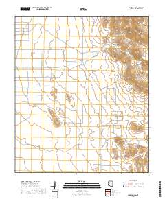 Leslie Canyon 2018 topographic map thumbnail