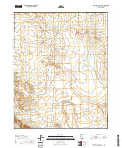 Little Clayhole Valley 2018 topographic map thumbnail