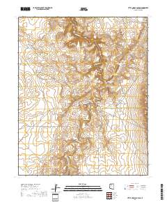 Little Harpo Canyon 2018 topographic map thumbnail