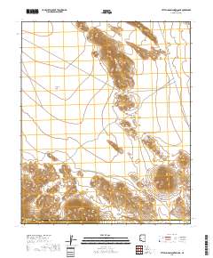 Little Horn Mountains NE 2018 topographic map thumbnail
