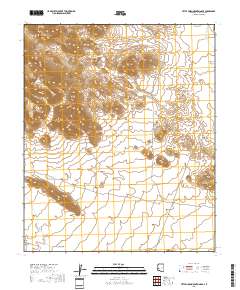 Little Horn Mountains SE 2018 topographic map thumbnail