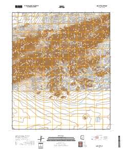 Lone Butte 2018 topographic map thumbnail