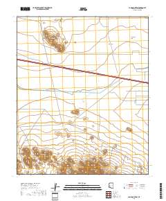 Lone Mountain 2018 topographic map thumbnail