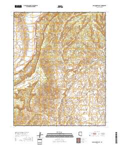 Long House Valley 2018 topographic map thumbnail