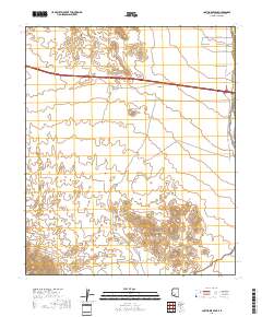 Lost Horse Peak 2018 topographic map thumbnail