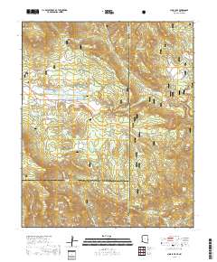 Luna Lake 2018 topographic map thumbnail