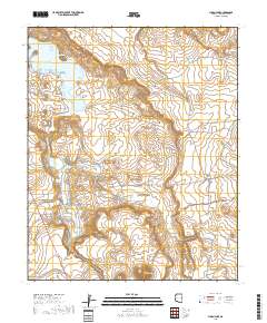 Lyman Lake 2018 topographic map thumbnail