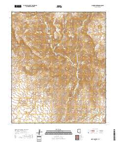 Markham Creek 2018 topographic map thumbnail