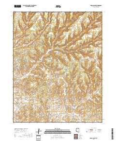 Marsh Pass SE 2018 topographic map thumbnail