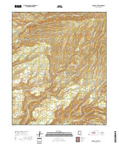 Marshall Butte 2018 topographic map thumbnail