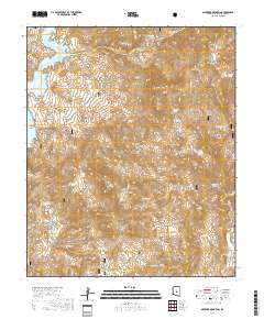 Maverick Mountain 2018 topographic map thumbnail