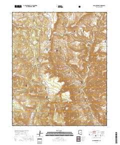 McFadden Peak 2018 topographic map thumbnail